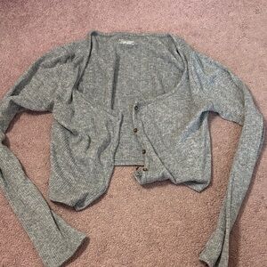 Arizona Jean Company Heather Gray Women's Cardigan